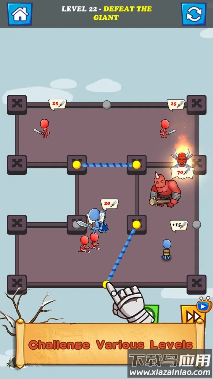 火柴人英雄攻防战游戏下载安装最新版截图3