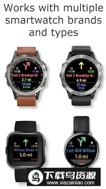 Navigation Wear(三星手表导航软件安卓apk)截图2