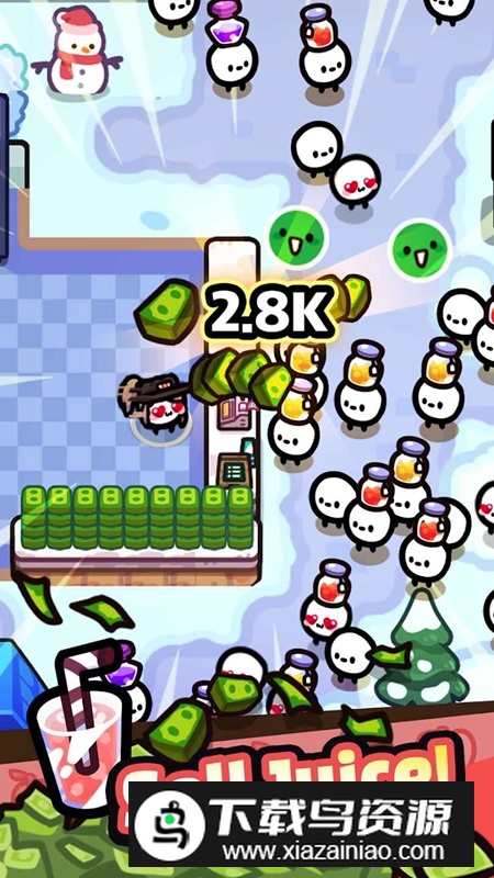 Juice King电锯果汁王闲置商店游戏截图1