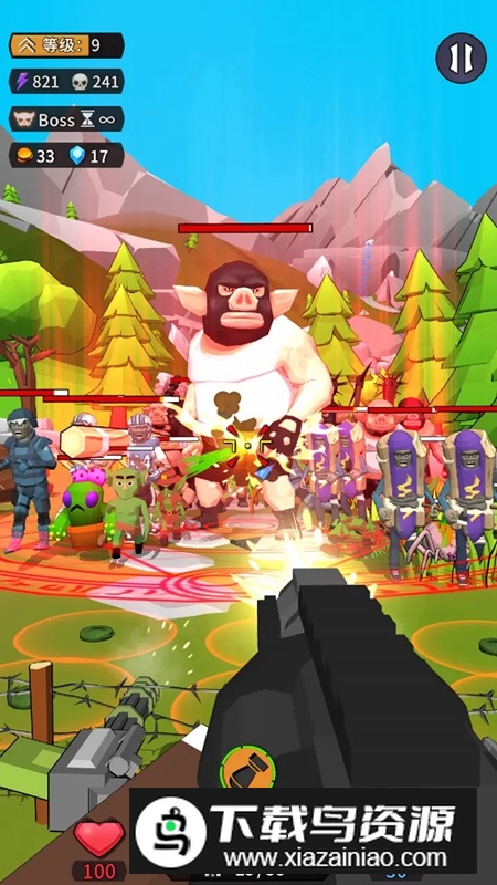 方块人绝地恰鸡战场游戏最新版截图3