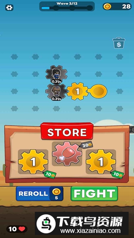 Gear Fight齿轮战术无限金币破解版最新版截图4