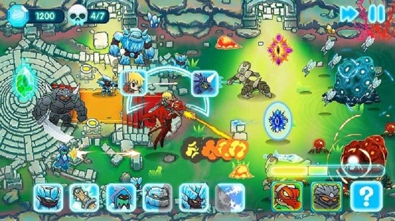 水晶战争2破解版无限钻石版截图1