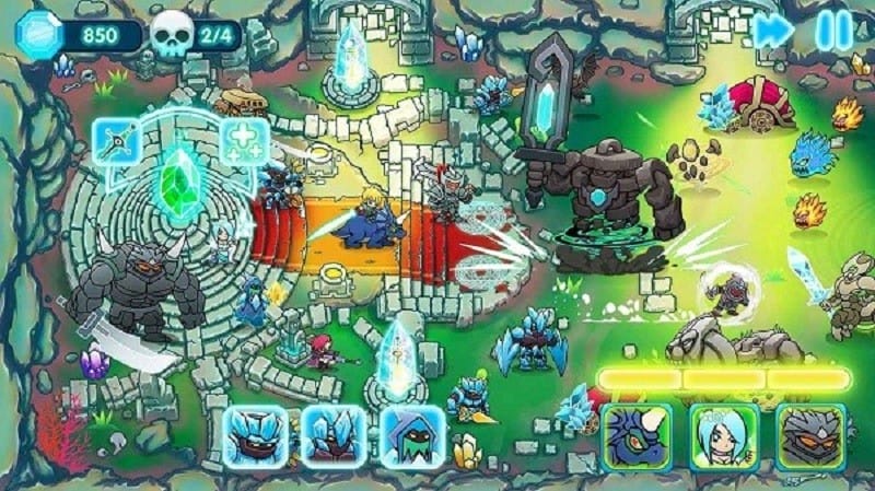 水晶战争2破解版无限钻石版截图4