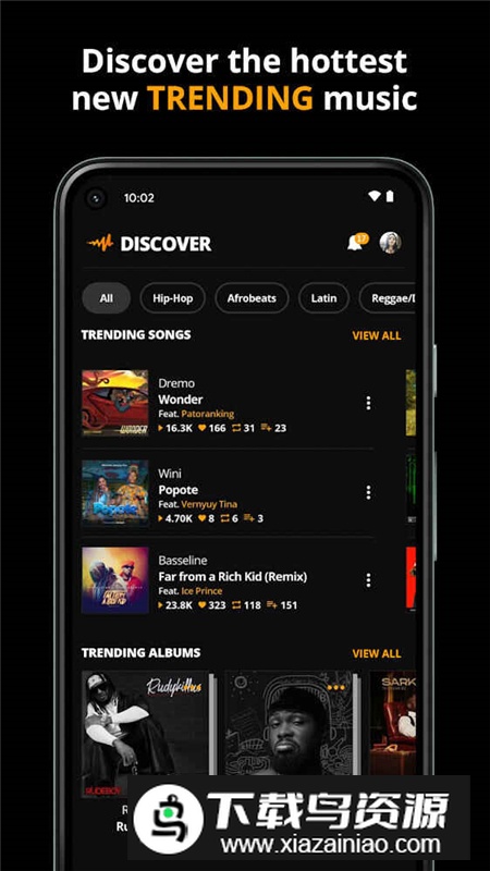 Audiomack音乐播放器高级版解锁版截图8