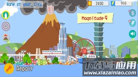 模拟地球地震2游戏(Sim Earthquake 2)最新版截图4