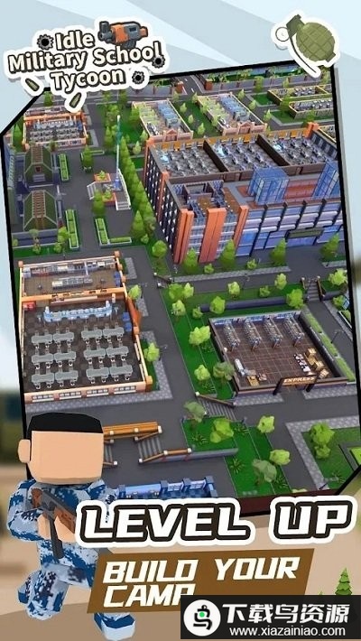 空闲的军校大亨游戏(Idle Military School Tycoon)最新版截图2