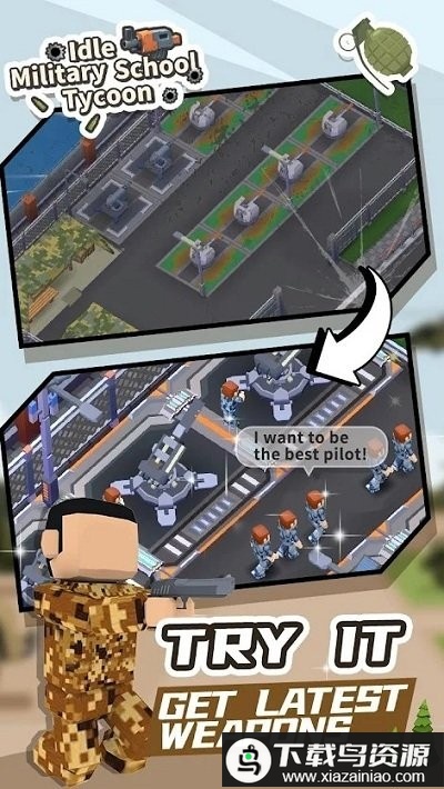 空闲的军校大亨游戏(Idle Military School Tycoon)最新版截图3