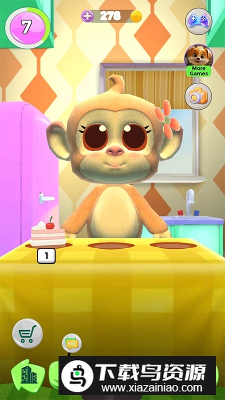 Talking Monkey会说话的猴子男孩游戏截图2