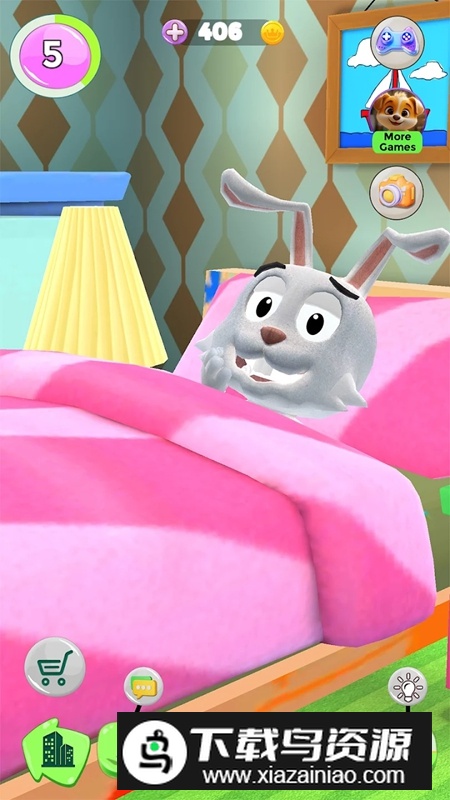 Talking Rabbit会说话的兔子游戏官方正版截图2