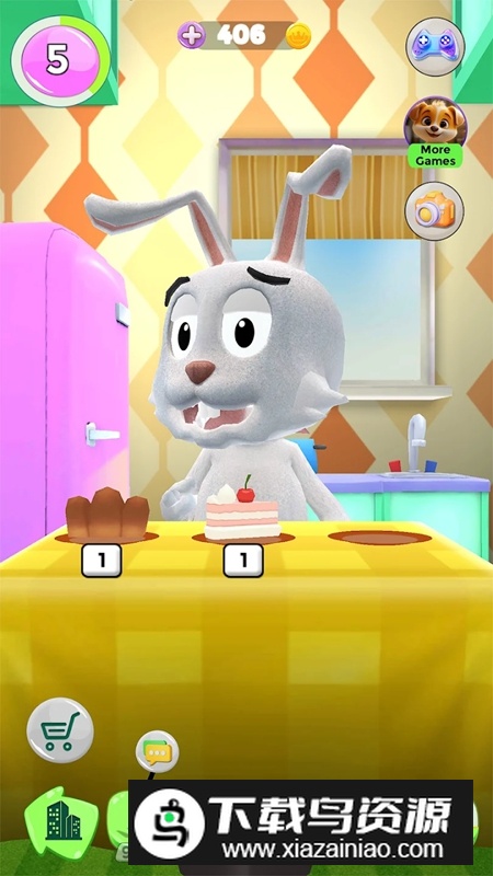 Talking Rabbit会说话的兔子游戏官方正版截图3