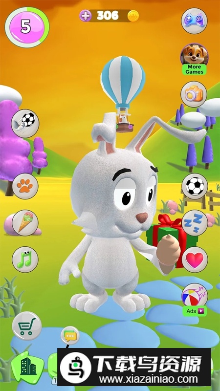Talking Rabbit会说话的兔子游戏官方正版截图4