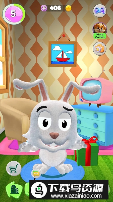 Talking Rabbit会说话的兔子游戏官方正版截图5