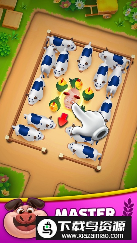 农场果酱动物停车场手游截图3