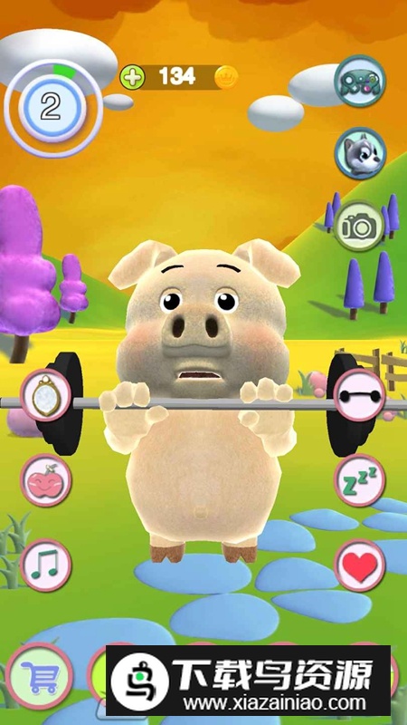 Talking Piggy会说话的小猪游戏免费版截图1