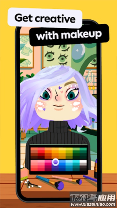 托卡美发沙龙4可化妆安卓免费(Hair Salon 4安装器)最新版截图4
