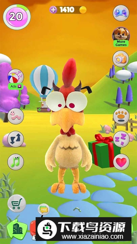Talking Chick会说话的小鸡吉米安卓版截图2