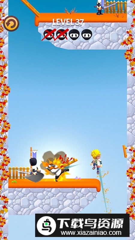 Kunai Master苦无大师忍者刺客游戏截图1