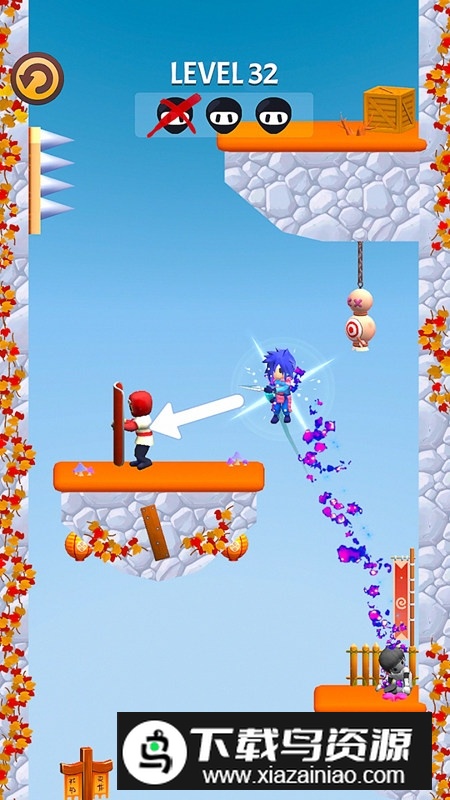 Kunai Master苦无大师忍者刺客游戏截图3