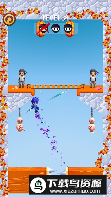 Kunai Master苦无大师忍者刺客游戏截图5