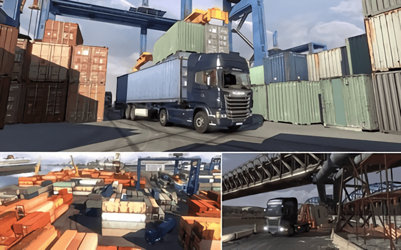 斯堪尼亚重卡驾驶模拟游戏(T.S. Scania)最新版截图1