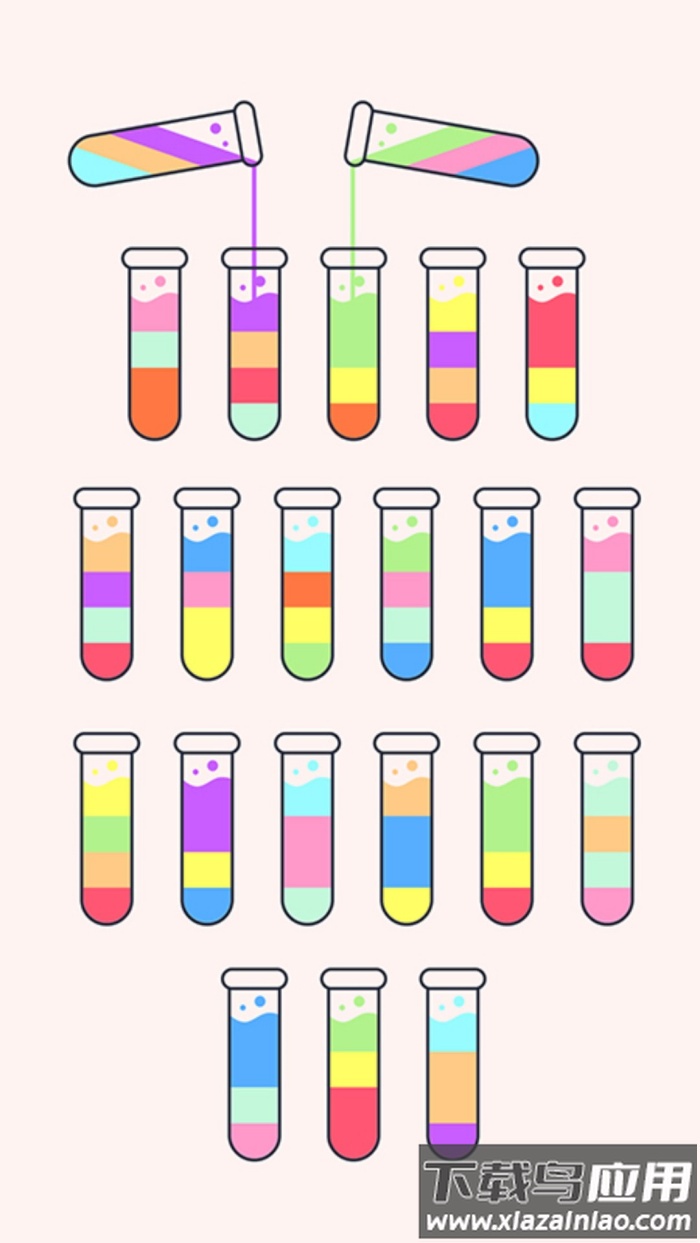 倒来倒趣游戏(漂流瓶排序)最新版截图1