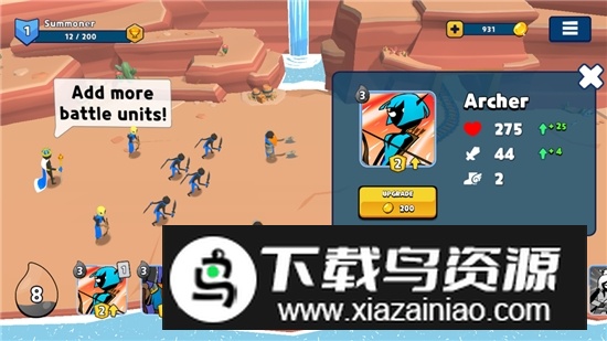 火柴人战争模拟器999999无限钻石金币版截图4