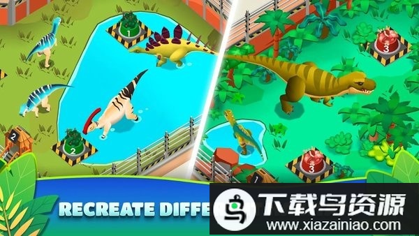 空闲恐龙公园大亨免费版截图2