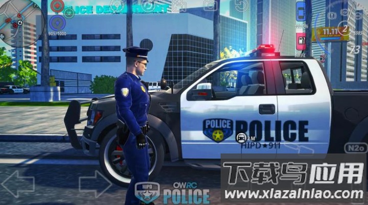 开放世界警察追逐模拟器游戏(OWRC Police)最新版截图4