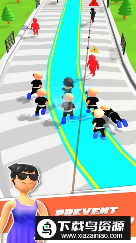 Escort Run护航奔跑游戏官方正版截图2