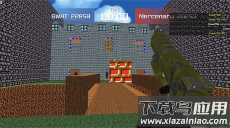 我的世界csgo整合包下载(Advanced blocky combat swat v1)最新版截图3