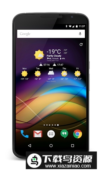 Chronus手机透明时钟天气插件apk最新版截图5