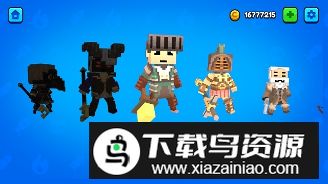 我的枪战世界像素枪战无限金币人物解锁版截图2