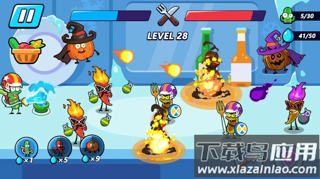 蔬菜决斗游戏(Vegetable Duel)最新版截图2