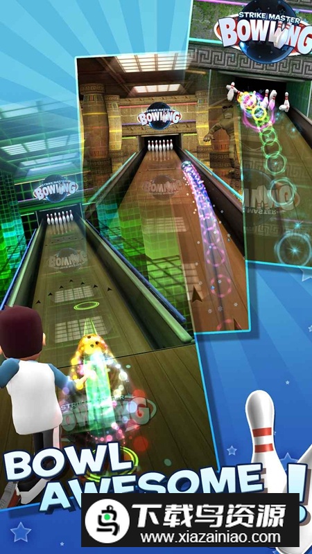 StrikeMaster Bowling一球进洞游戏截图1