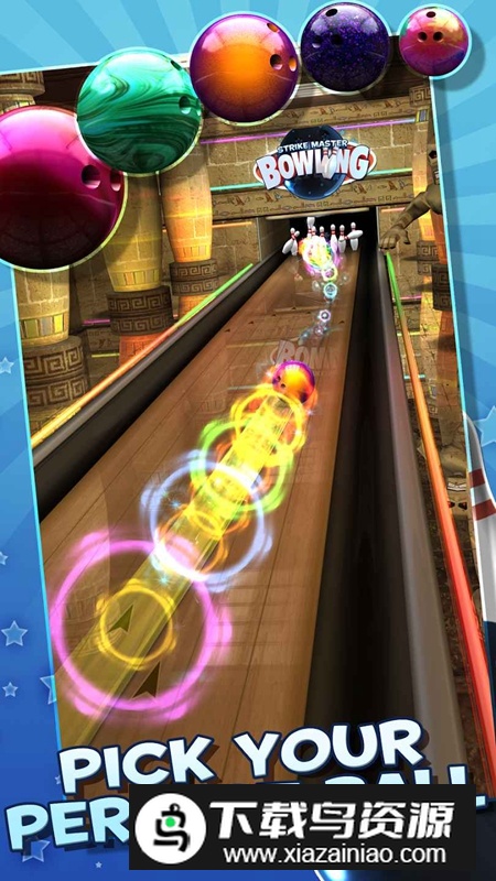StrikeMaster Bowling一球进洞游戏截图5