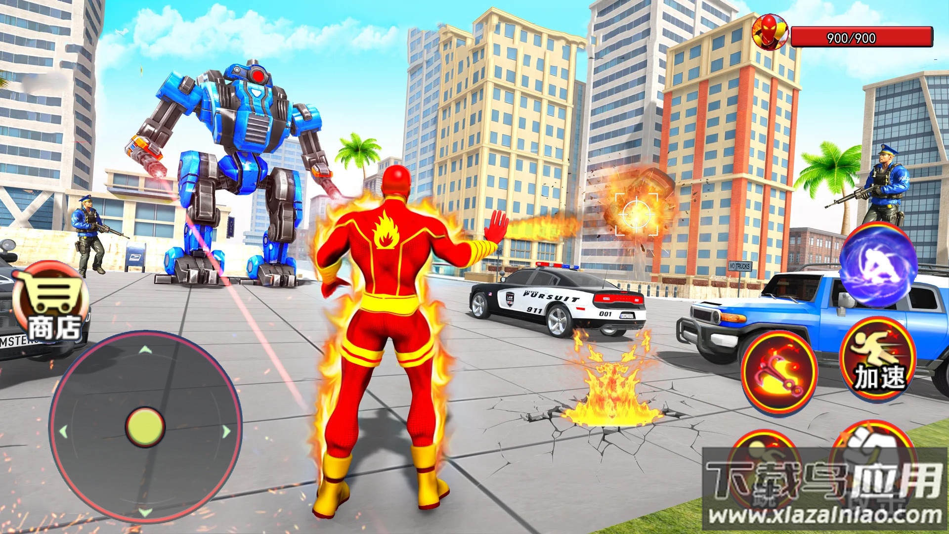 火焰超人模拟器游戏下载安装最新版截图2