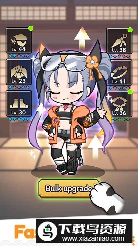 忍者喵喵保卫村庄游戏2025最新版截图5