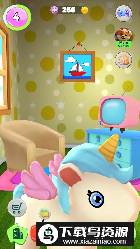 Talking Unicorn会说话的独角兽官方安卓版截图2