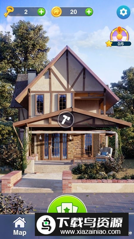 Solitaire Makeover Dream Home纸牌改造修改版截图1