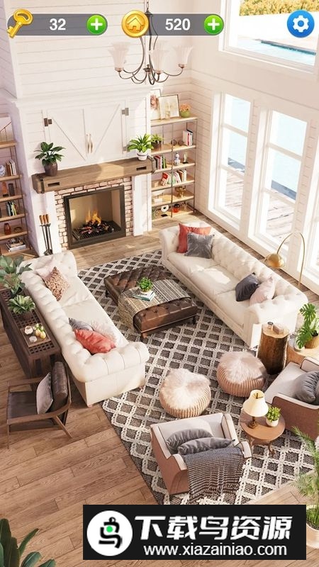 Solitaire Makeover Dream Home纸牌改造修改版截图5