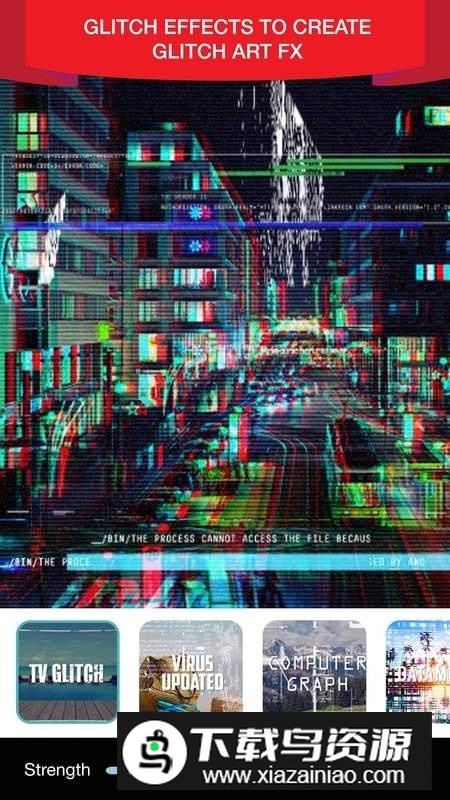 Glitch Photo Editor and Video Effects(故障风视频特效app安卓版免费下载)截图4