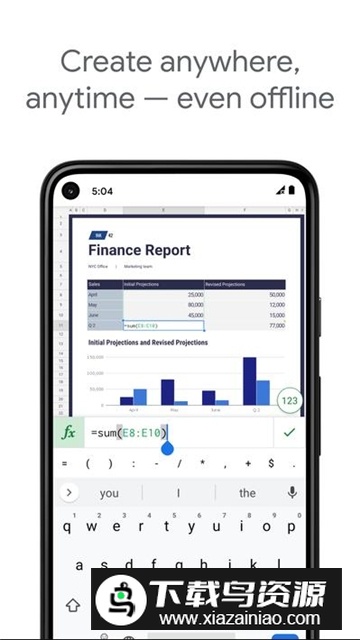 google谷歌表格中文版手机apk截图4
