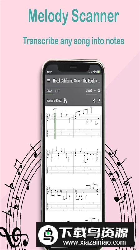 MelodyScanner旋律扫描仪手机版apk(歌曲转乐谱软件)截图3