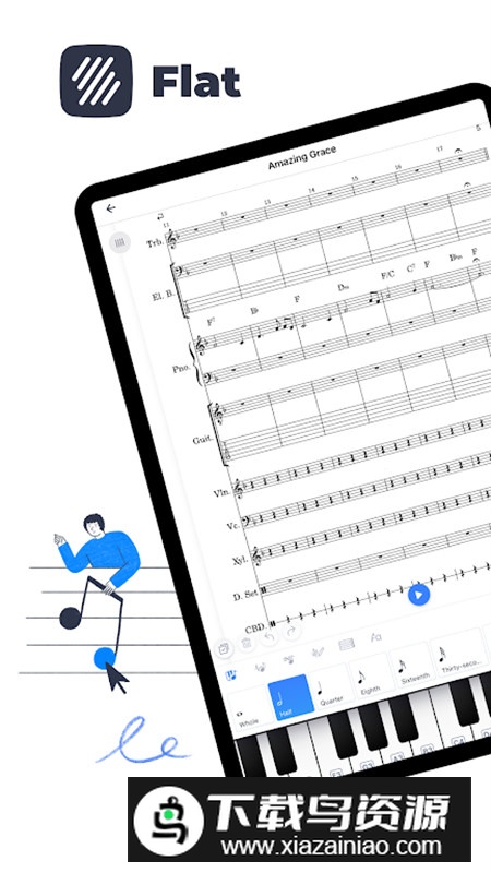 Flat乐谱编辑器安卓客户端最新版截图1