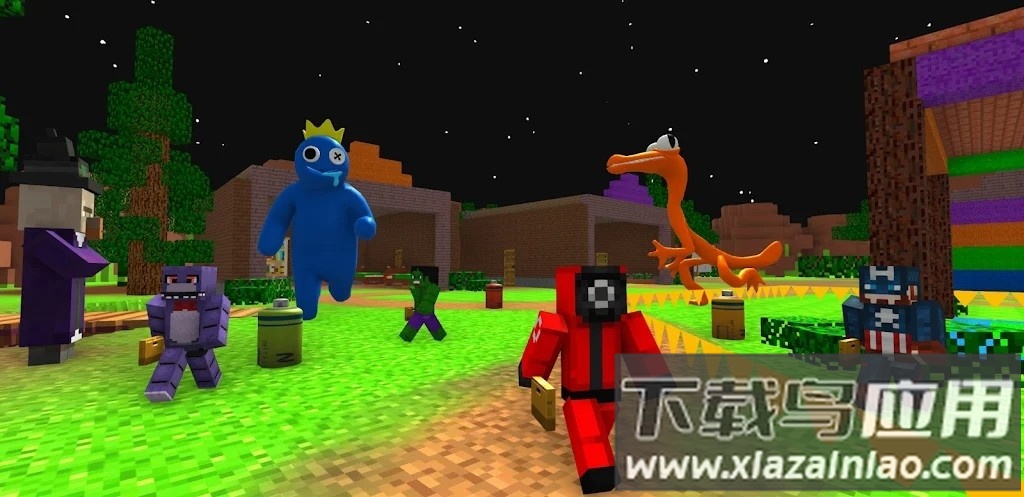 彩虹朋友幸存者(Rainbow Craft Survivor)最新版截图1