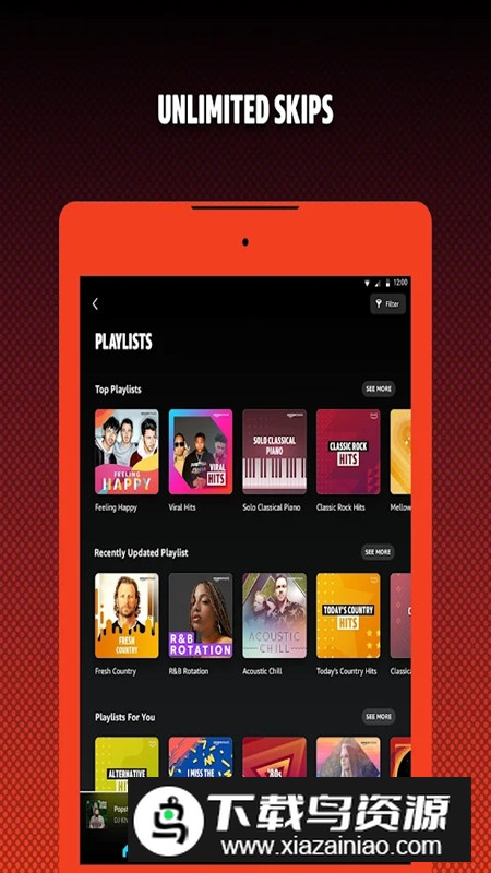Amazon Music亚马逊音乐手表版app截图3