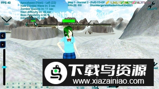 JP 高中女生生存模拟器多人游戏破解无限金币最新版截图4