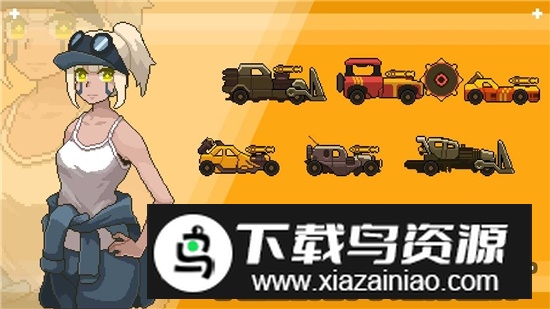 像素战车荒漠行动无限钻石版最新版截图2