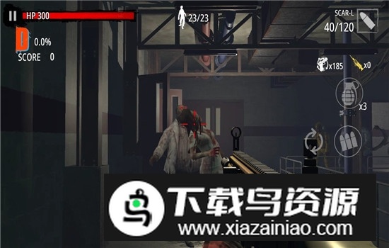 Zombie Hunter D-Day(僵尸猎人登陆日全武器无限子弹版)截图1
