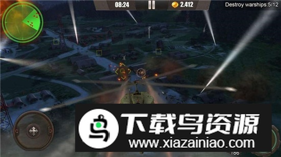 Airplane Shooting WarAttack(皇牌突袭武装直升机3d内购安卓版)截图2